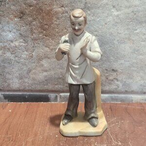 Vintage Bisque Porcelain Dentist Figurine